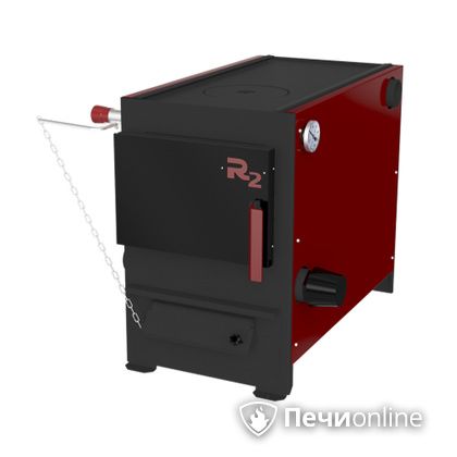 Твердотопливный котел Термокрафт R2 15 кВт конфорка термометр круглый выход в Сыктывкаре